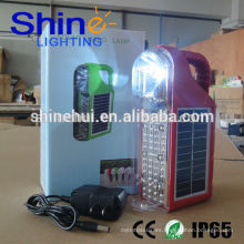 2015 Shinehui luz solar LED portátil con CE, ROHS e IP65 aprobación